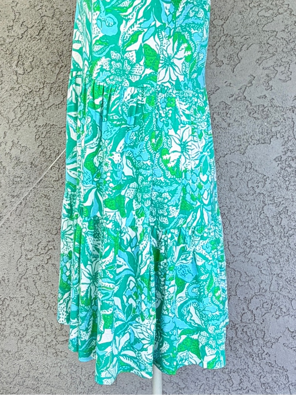 Lilly Pulitzer Tiered T-Shirt Dress Geanna Style 010343 Cotton  Small - Picture 10 of 12